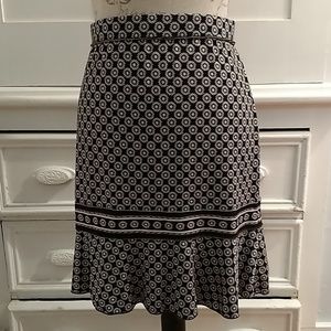 🎀Max Studio print skirt Sz S